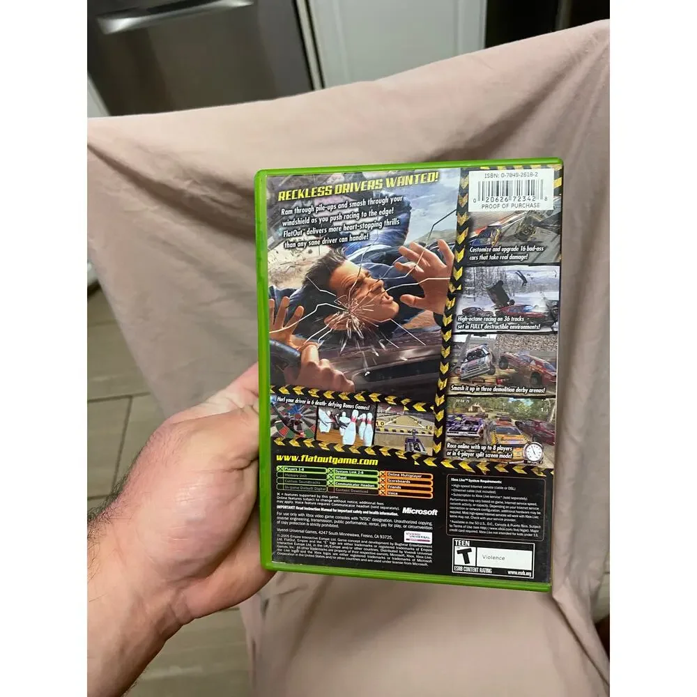 FlatOut (Microsoft Xbox, 2005)